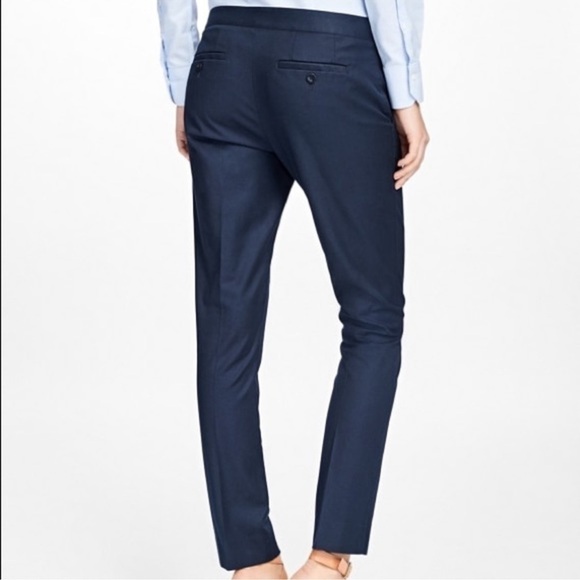 Navy Blue Brooks Brothers Chino pants - Picture 2 of 6